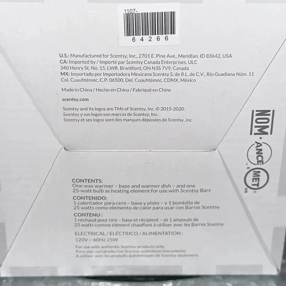 NWT Scentsy Home NHL Nashville TN Predators Hockey Wax Warmer Nashville Preds - Picture 4 of 5